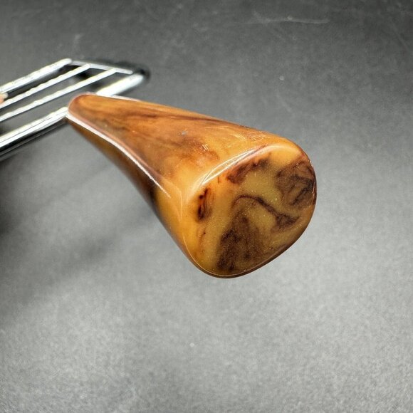 Vintage Bakelite Kitchen Tools Hostess Set Cheese Slicer Angel Cake Comb Fork - Picture 13 of 16